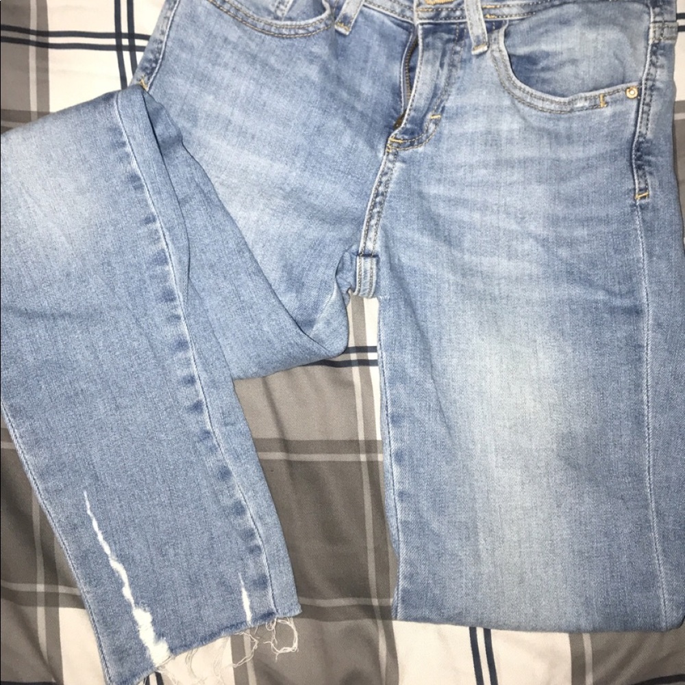 Zara mid rise jeans